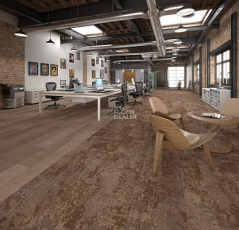 Forbo Flotex Montage planks 147008 Tundra фото 2 | FLOORDEALER